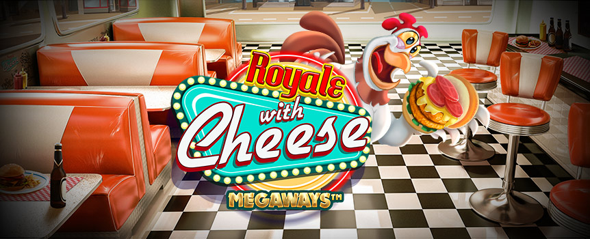 Play Royale With Cheese Megaways for flavoursome Fast Food and even more delicious Payouts up to 50,000x - now, that is a tasty burger!