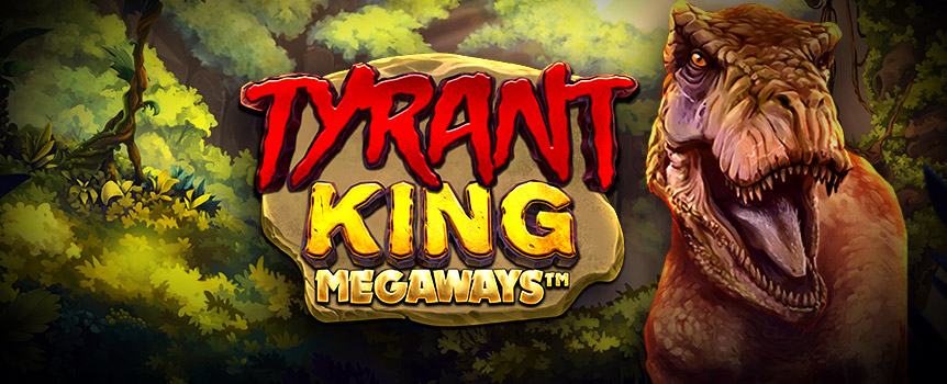 Tyrant King Megaways is a pokie that features Wilds, Free Spins, Multipliers, Re-Spins and Payouts as large as the T-Rex himself! 