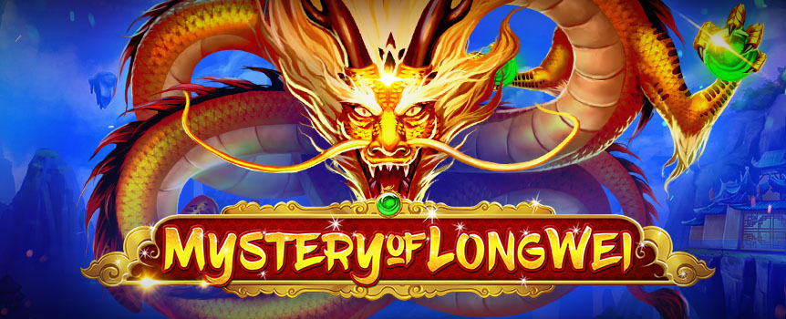 Aim for monumental winnings in this 5-reel 40-line slot that comes with Colossal Symbols, up to 30 exciting Free Spins and Dragon Mystery Spins.