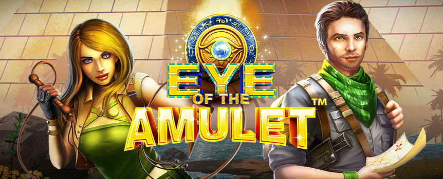 A 5-reel journey through Ancient Egypt in search of 40 winnings lines with Wilds and Scatters that trigger Free Spins and the Bonus Wheel round.  